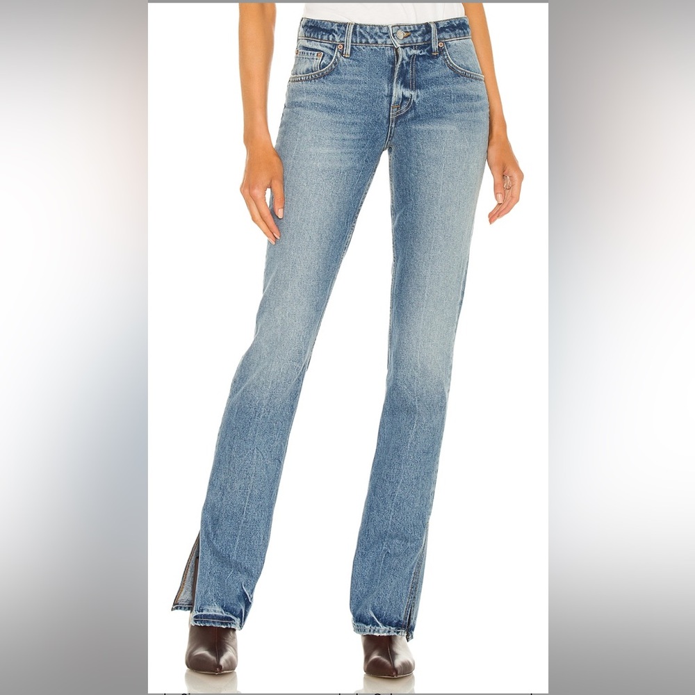 GRLFRND NEW Hailey Low Rise Slim Boot in Melrose